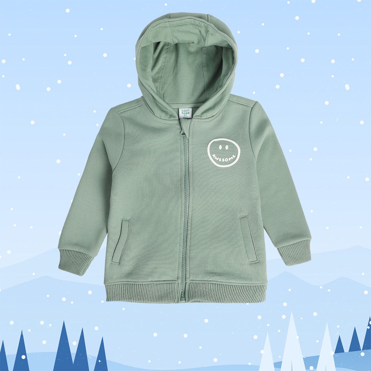Boys Green Pack Of 1 Jacket
