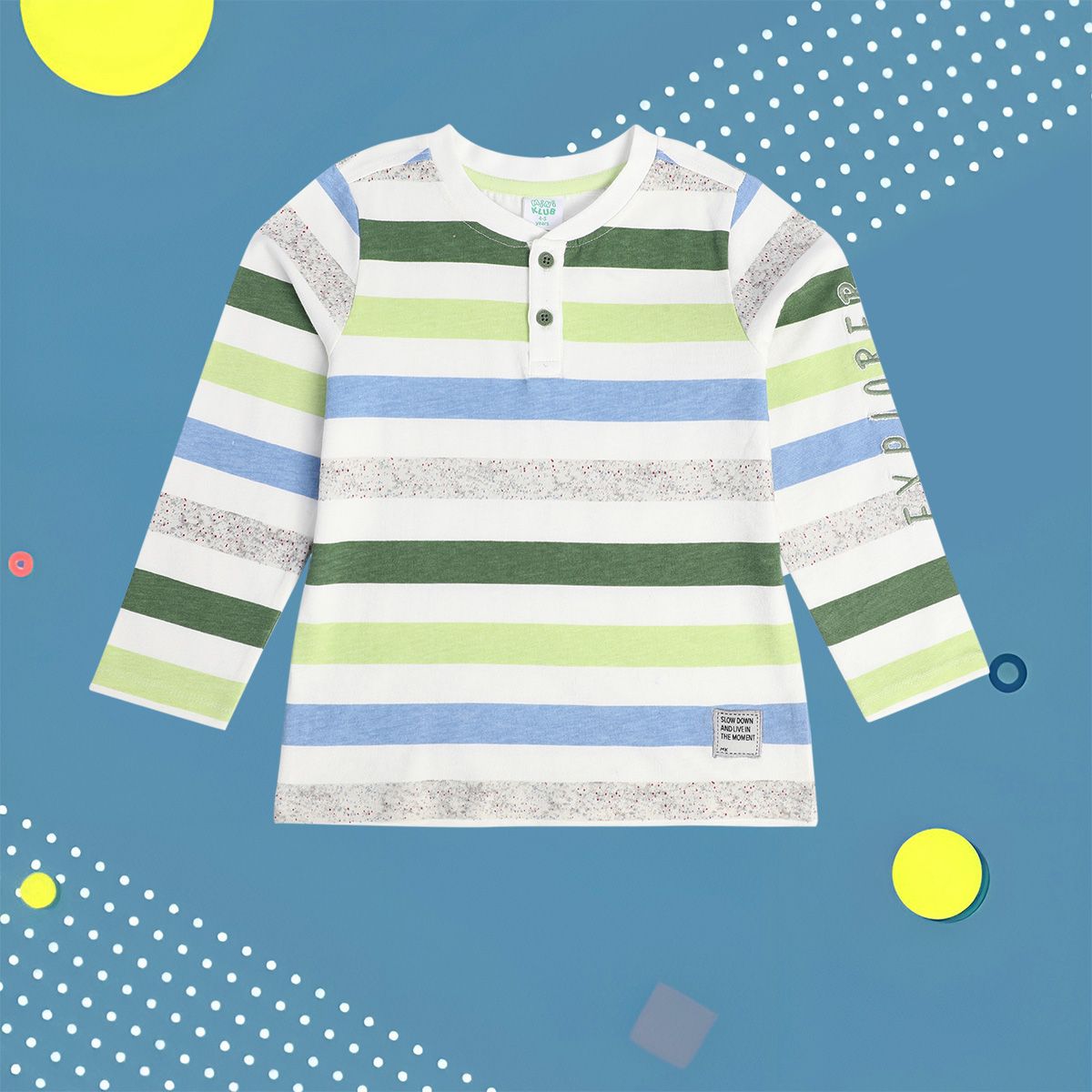 Boys Green T-Shirt