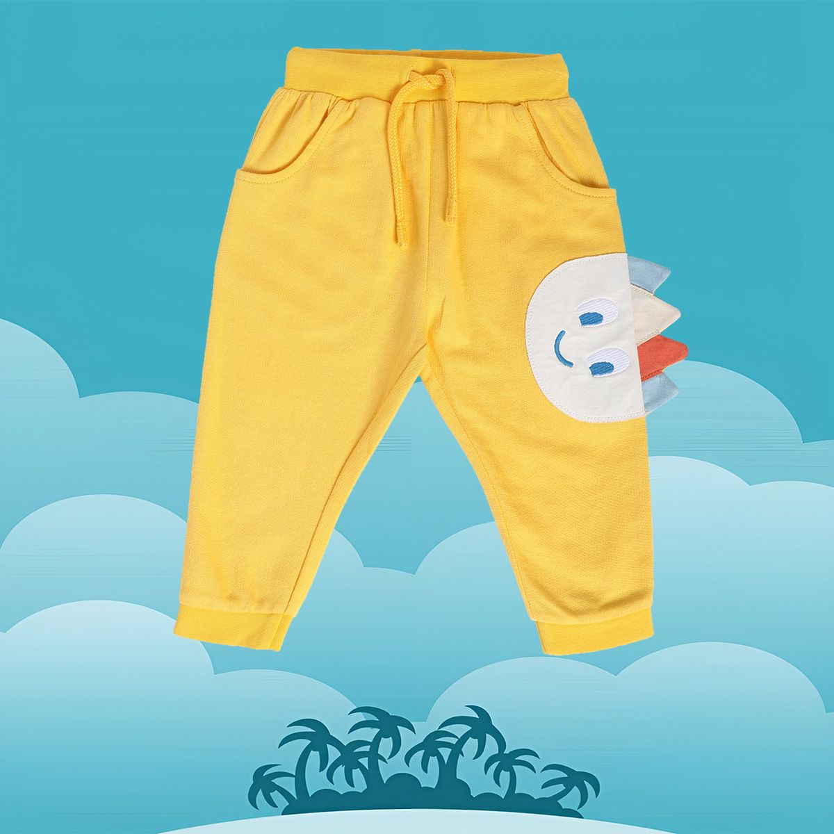 Boys Yellow Pack Of 1 Jogger