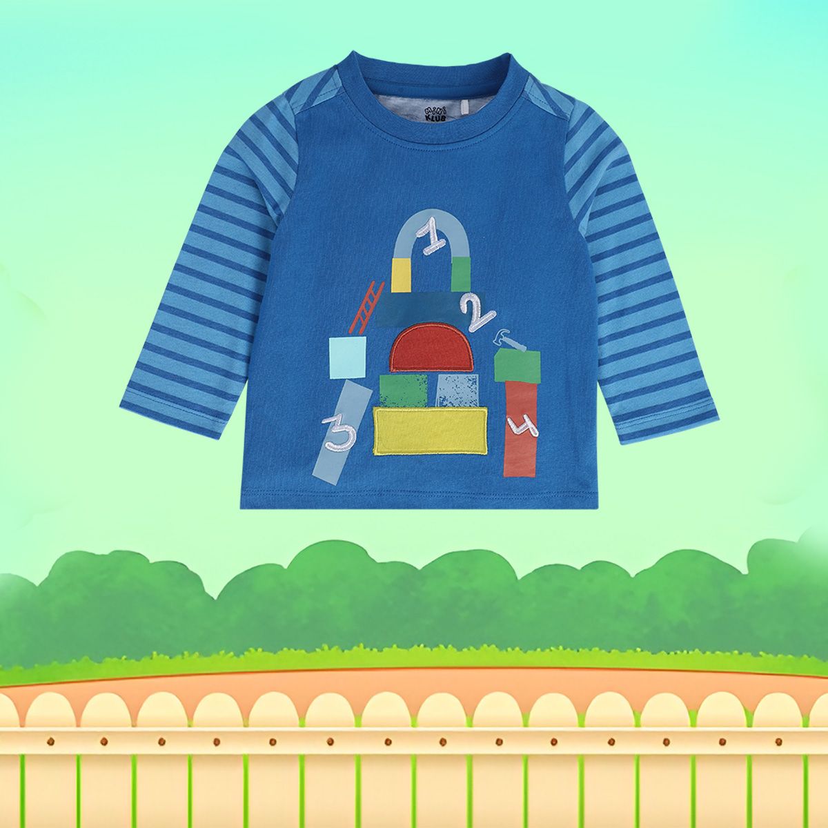 Boys Blue Pack Of 1 T-Shirt