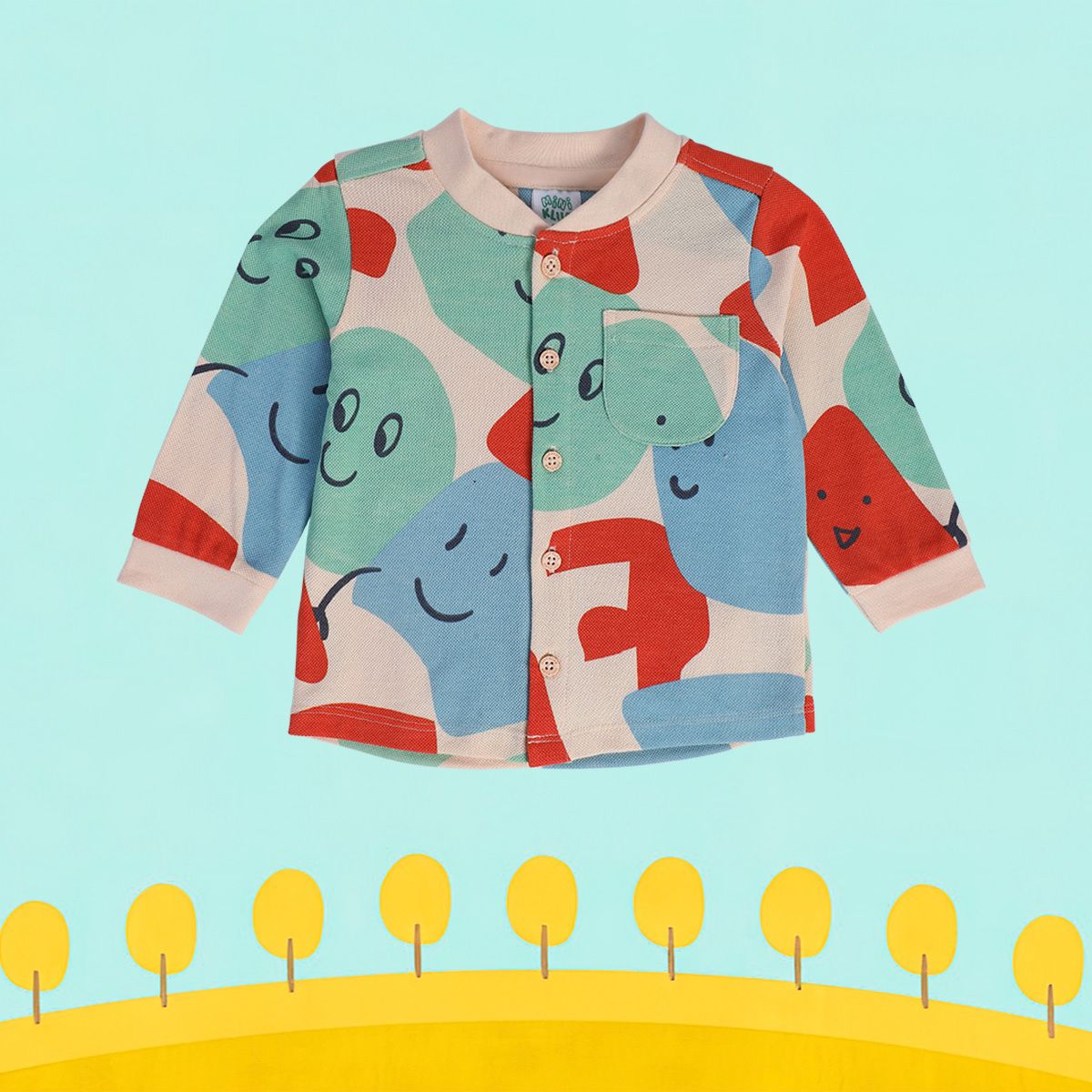 Boys Multicolor Pack Of 1 Shirt