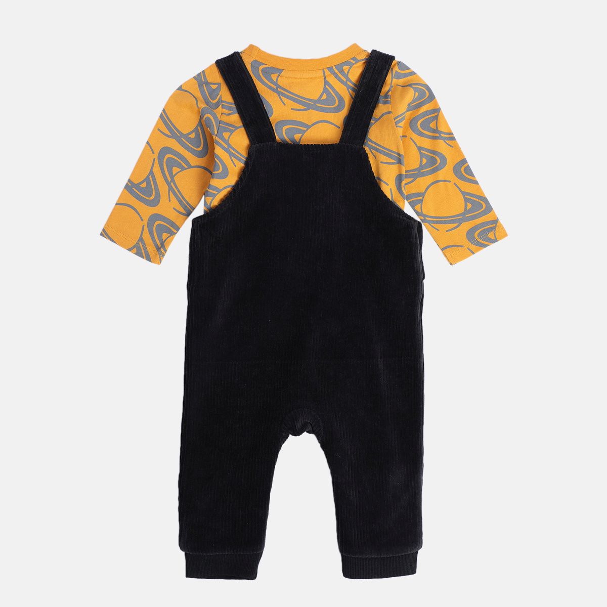Boys Multicolor Pack Of 2 Dungaree Set