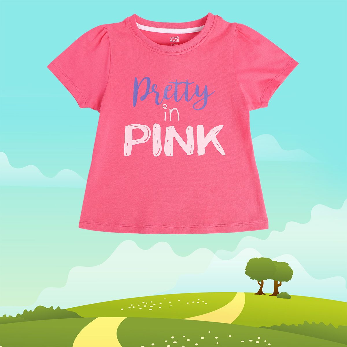 Girl Pink Knit Top