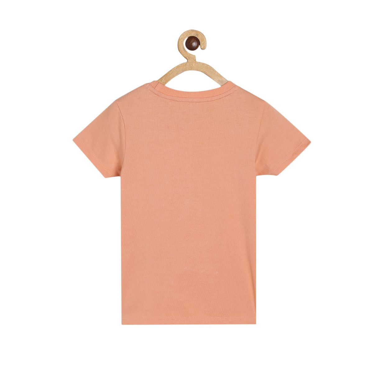 Boys Peach Pack Of 1 T-Shirt
