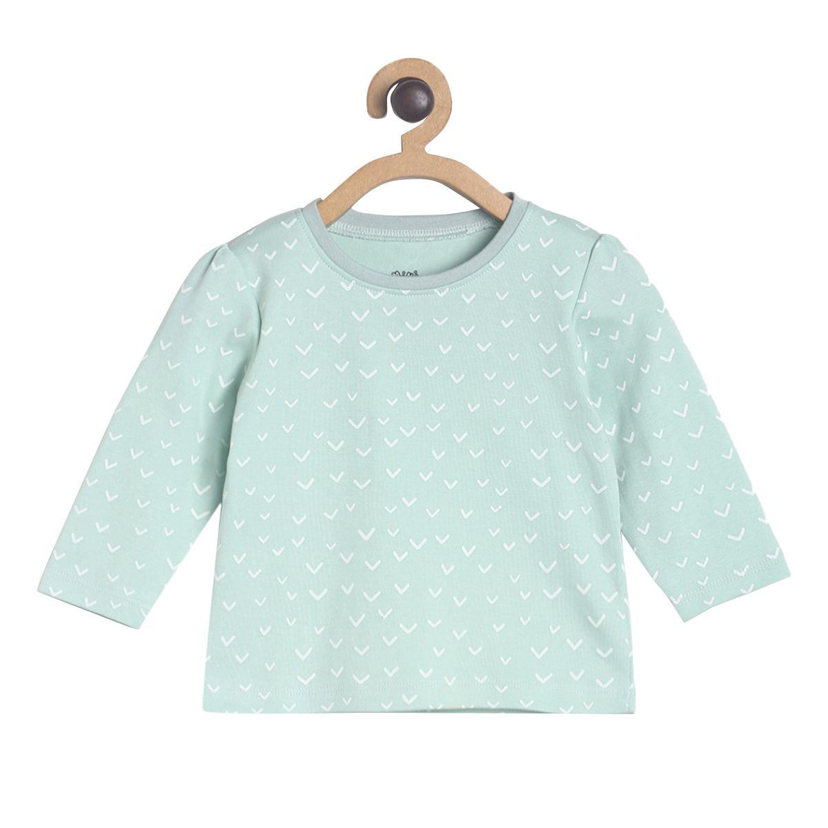 Pack of 2 knit top - light blue for 0-3 Months