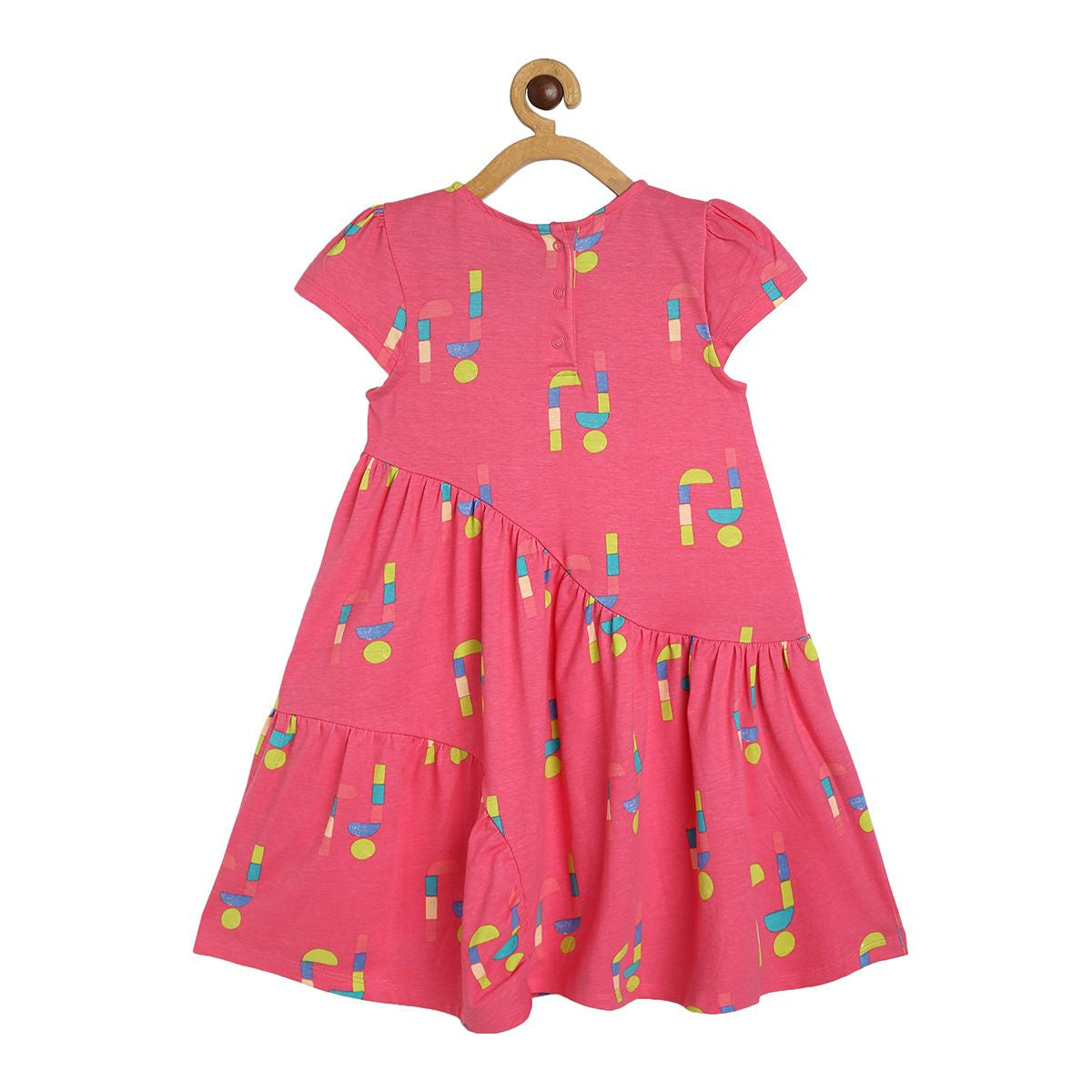 Girls Pink Pack Of 1 Dress