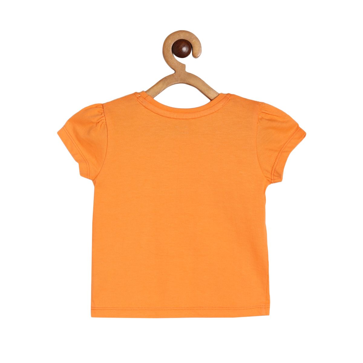 Girls Orange Pack Of 1 Knit Top