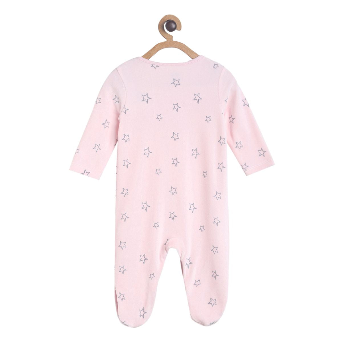 Pack of 1 sleep suit - pink for New Born