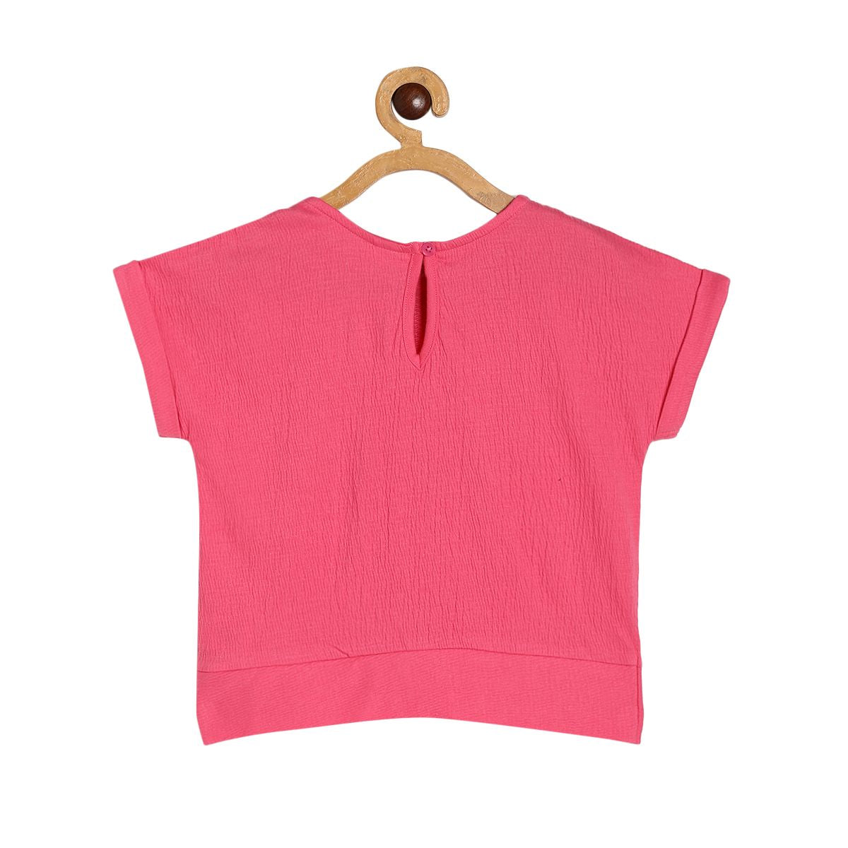 Girls Pink Pack Of 1 Knit Top