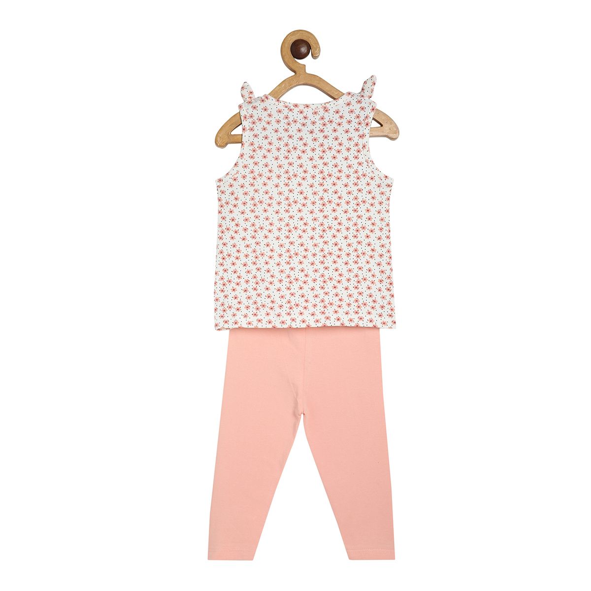 Girls Multicolor Pack Of 2 Top And Legging