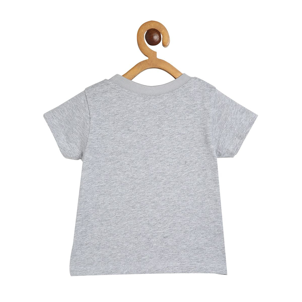 Boys Grey Pack Of 1 T-Shirt