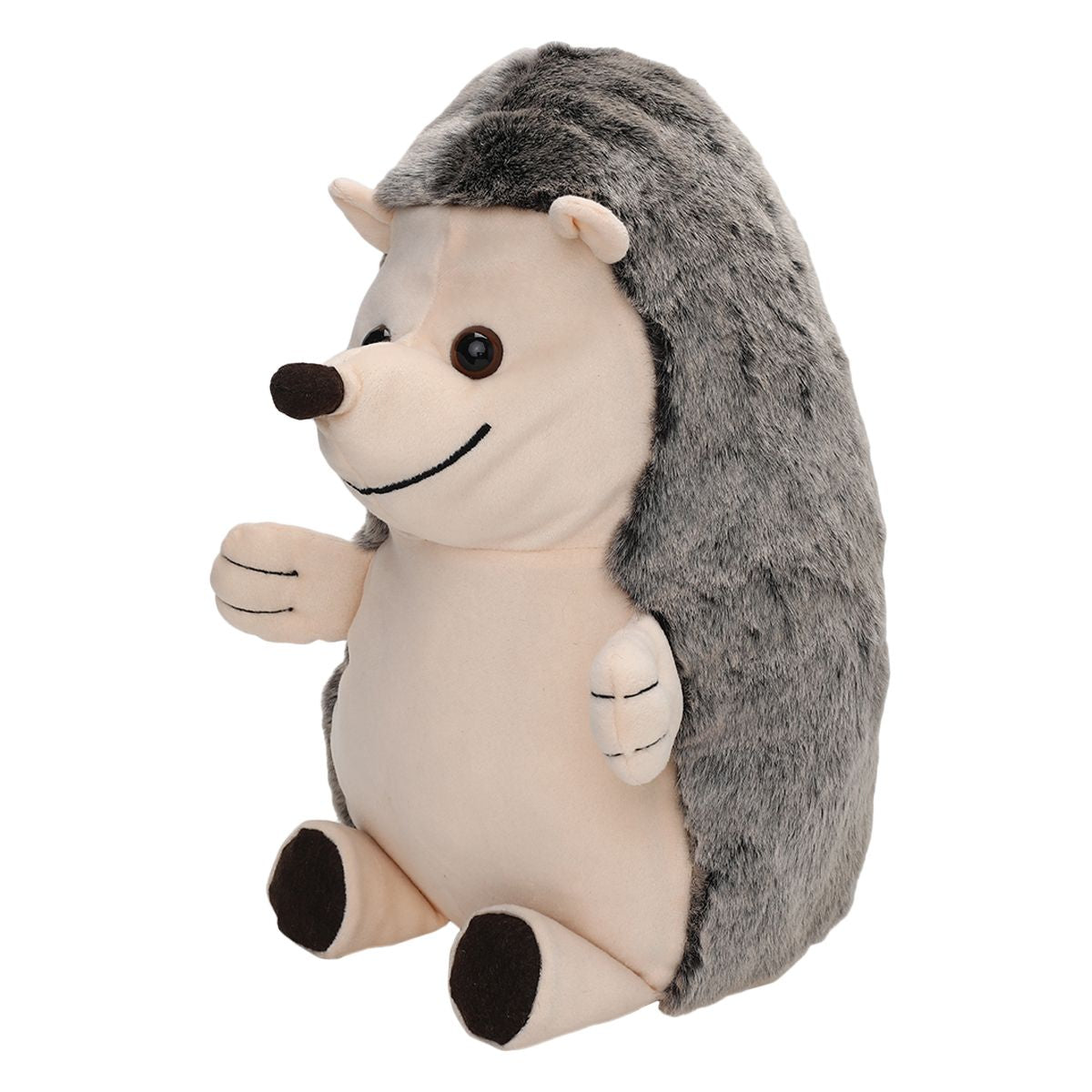 Baby Unisex Hedgehog Soft Toy, Beige and Grey