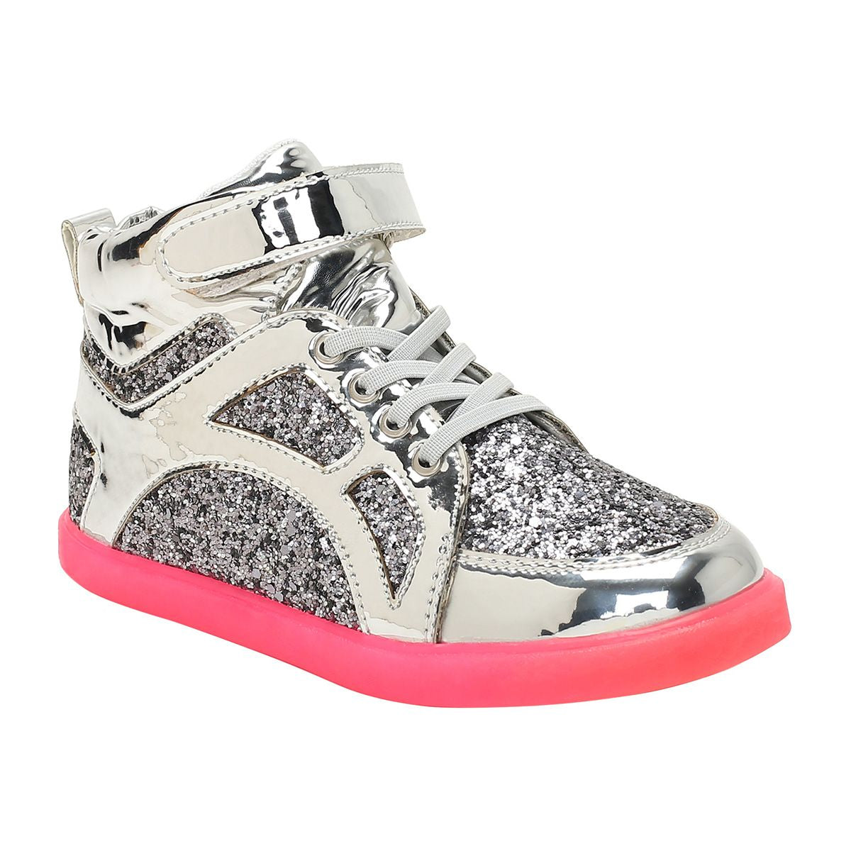 Girls Silver Boots