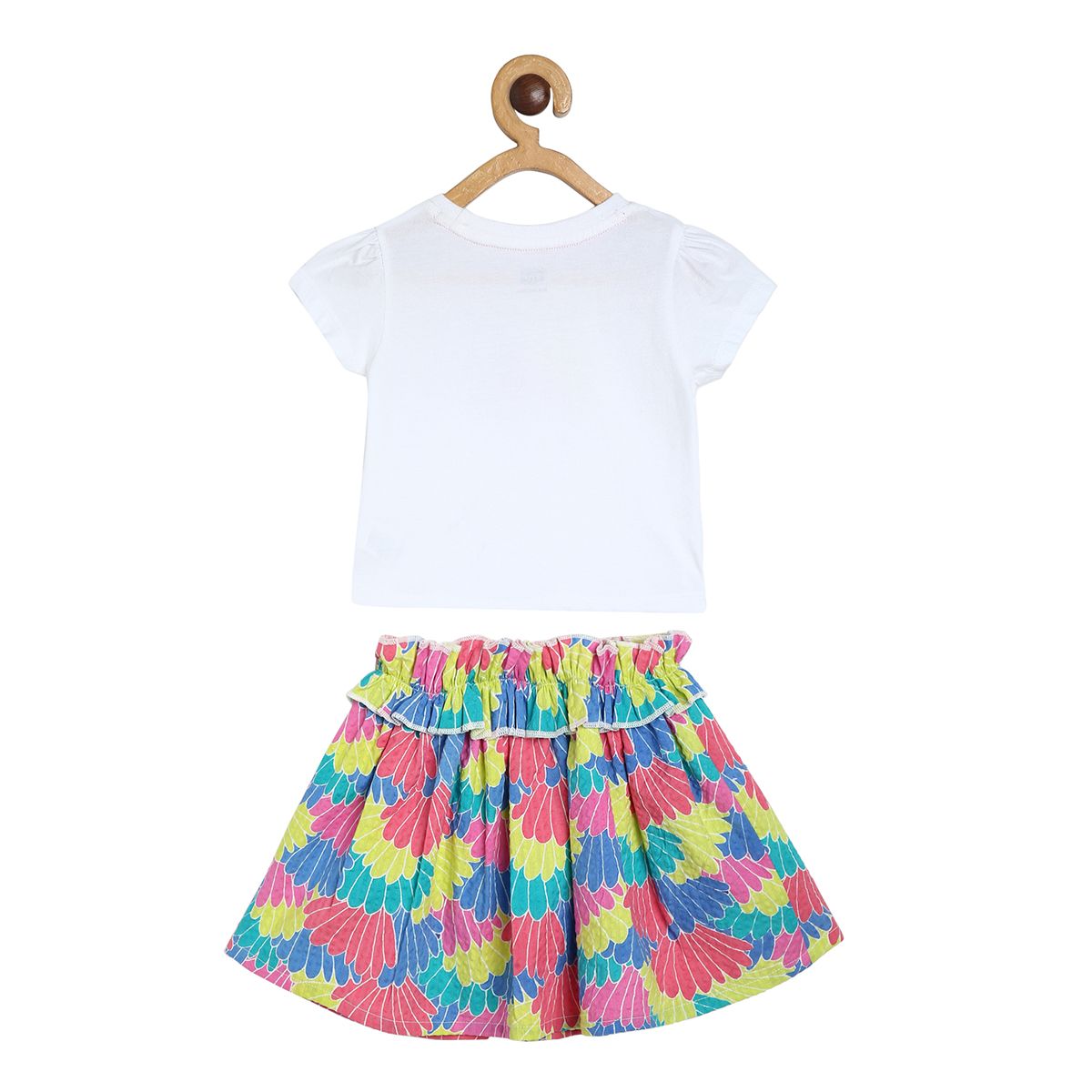 Girls Multicolor Pack Of 2 Top And Bottom
