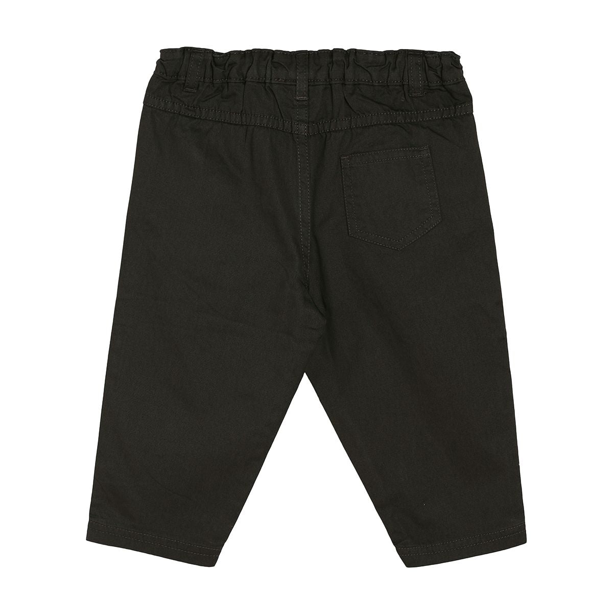 Boys Olive Green Pack Of 1 Woven Pant