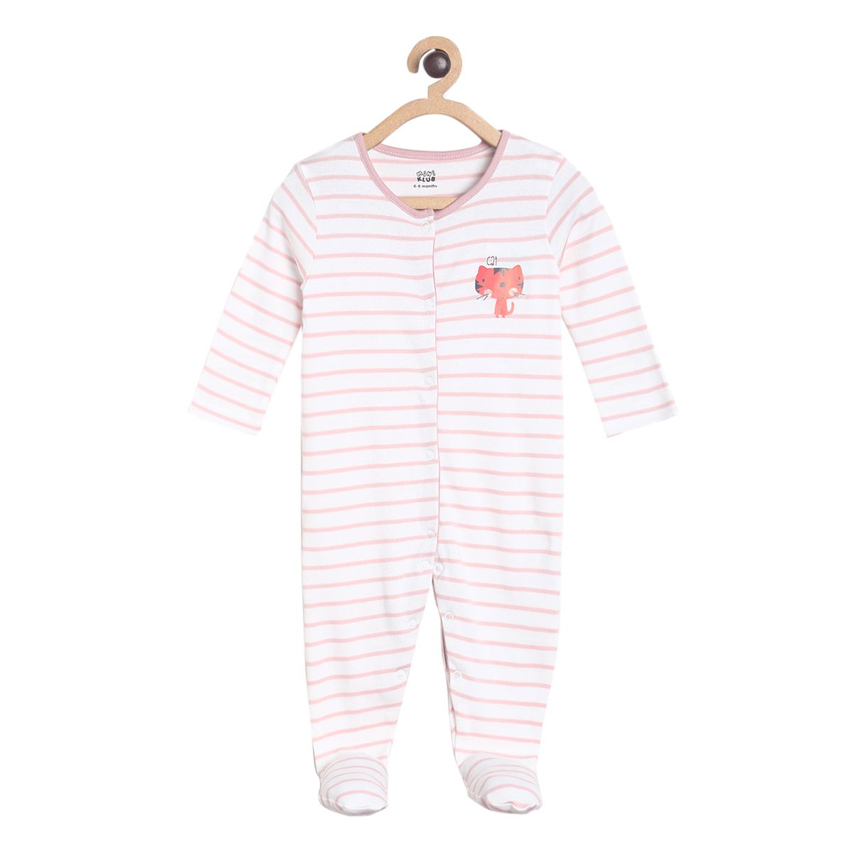 Pack of 2 sleepsuit - pink for New Born