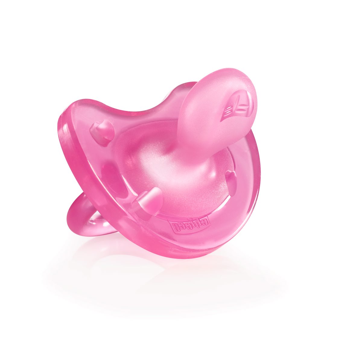 Chicco Physio Soft Silicone Soother (16-36M) - Pink