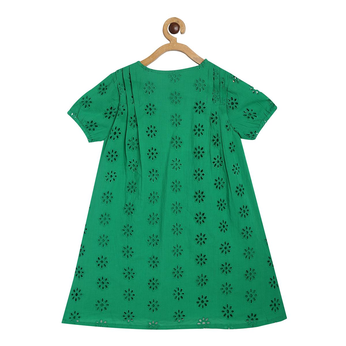 Girls Green Pack Of 1 Dress