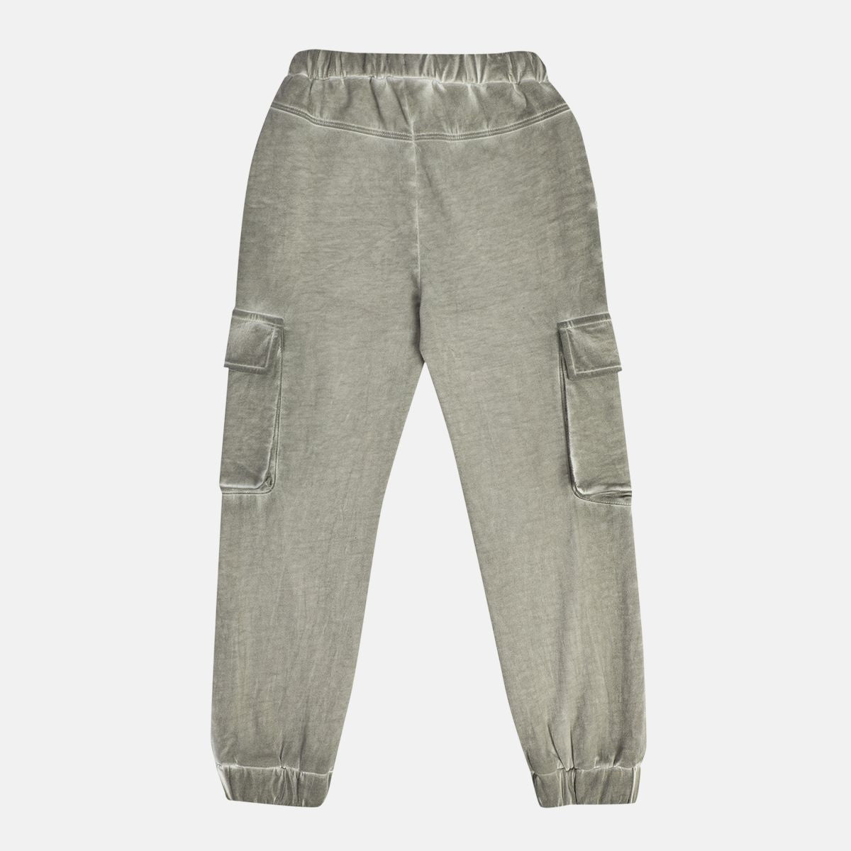 Boys Light Grey Allarround Elastic Full Length Jogger