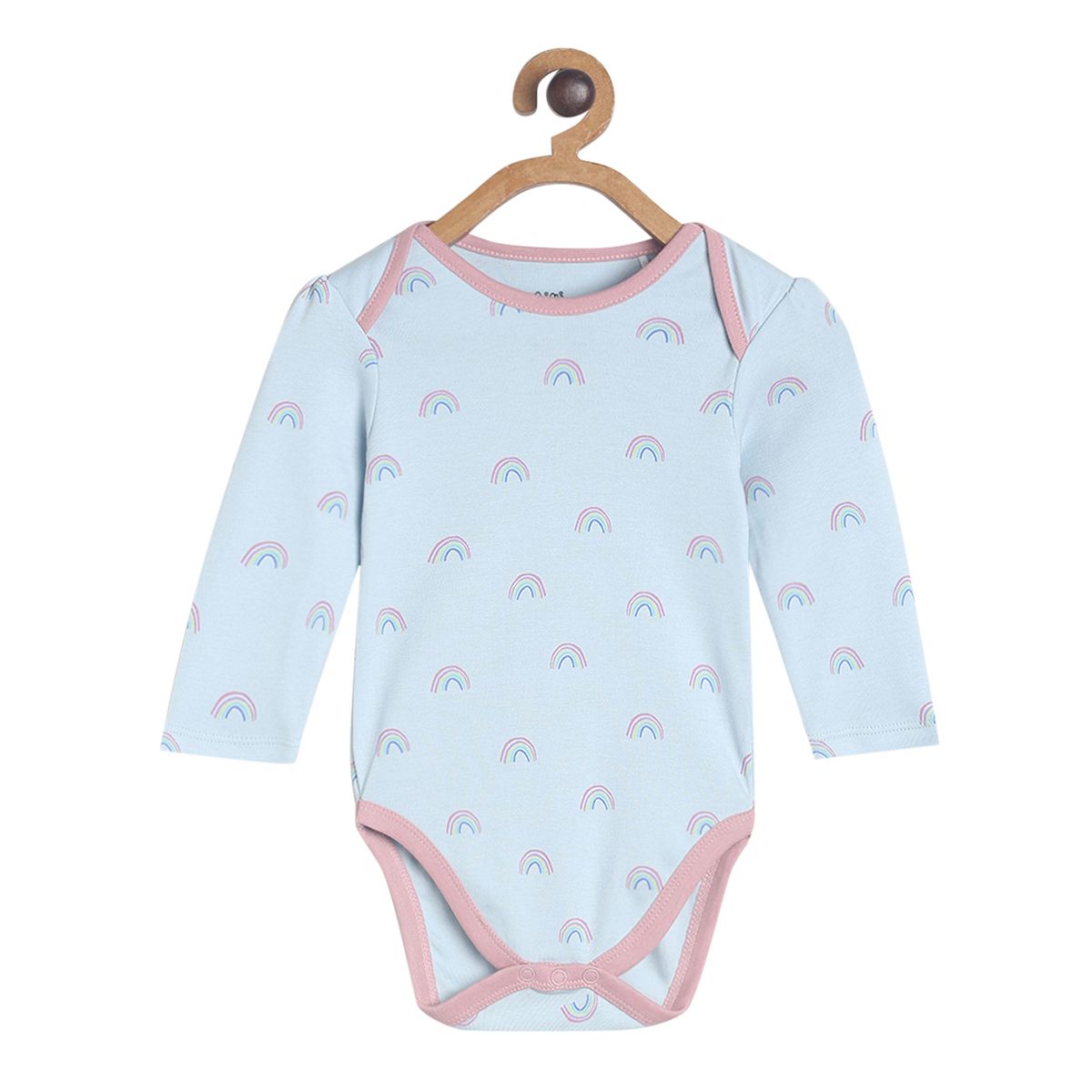 Pack of 3 bodysuit - sky blue for New Born