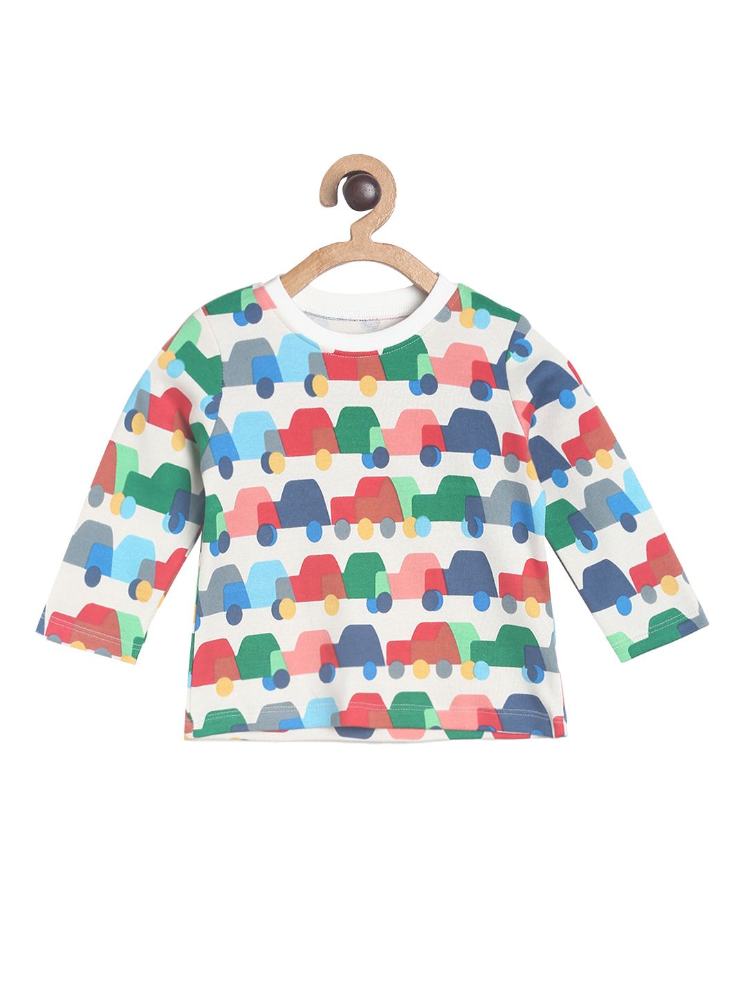 Pack of 2 t-shirt - white & blue for 0-3 Months