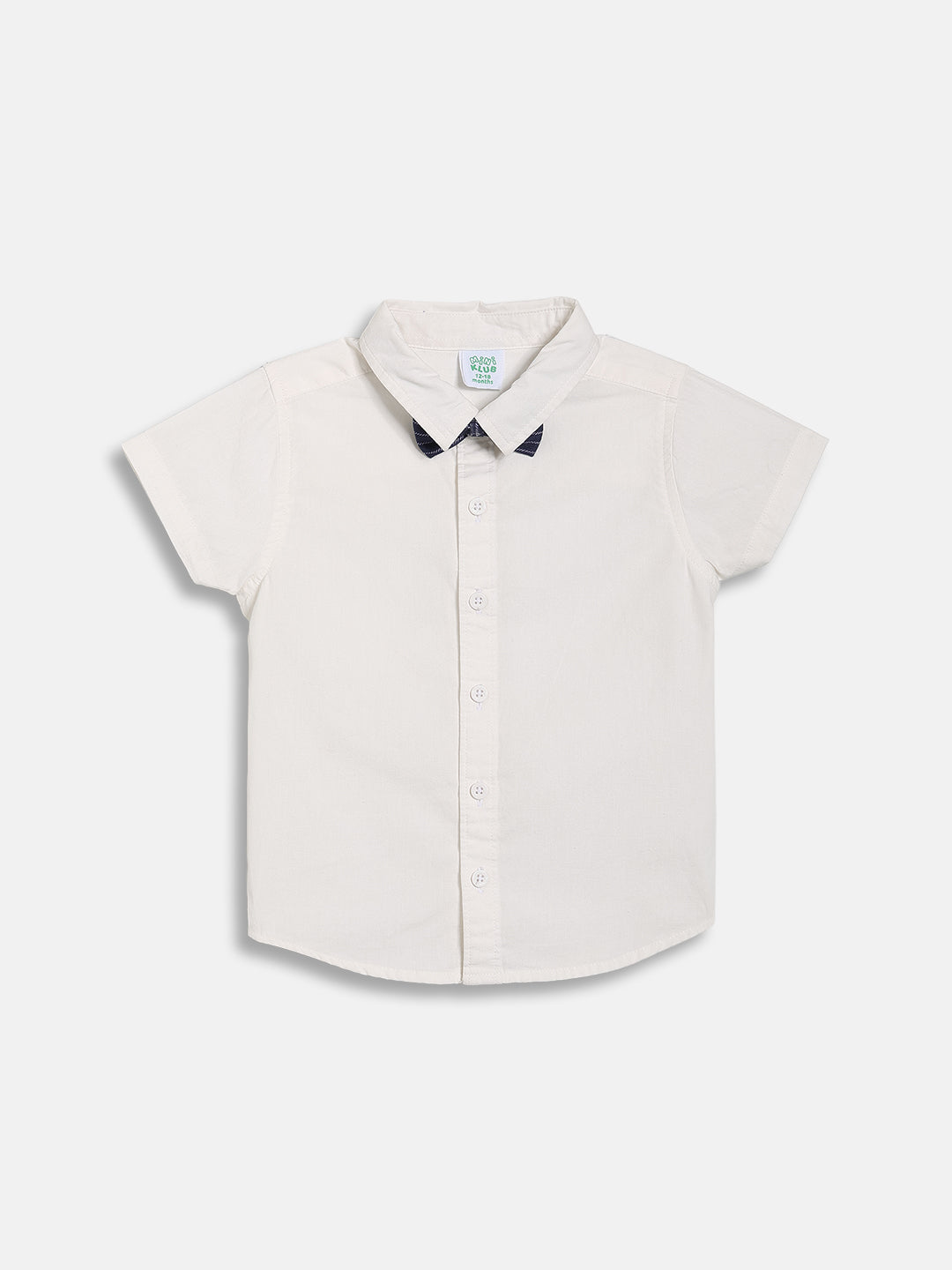 Baby Boys Striped Waistcoat with Solid Shirt and Shorts Set, White and Navy Blue