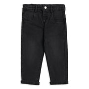 Baby Boys Black Denim Jeans Regular Fit Casual Kids Bottomwear