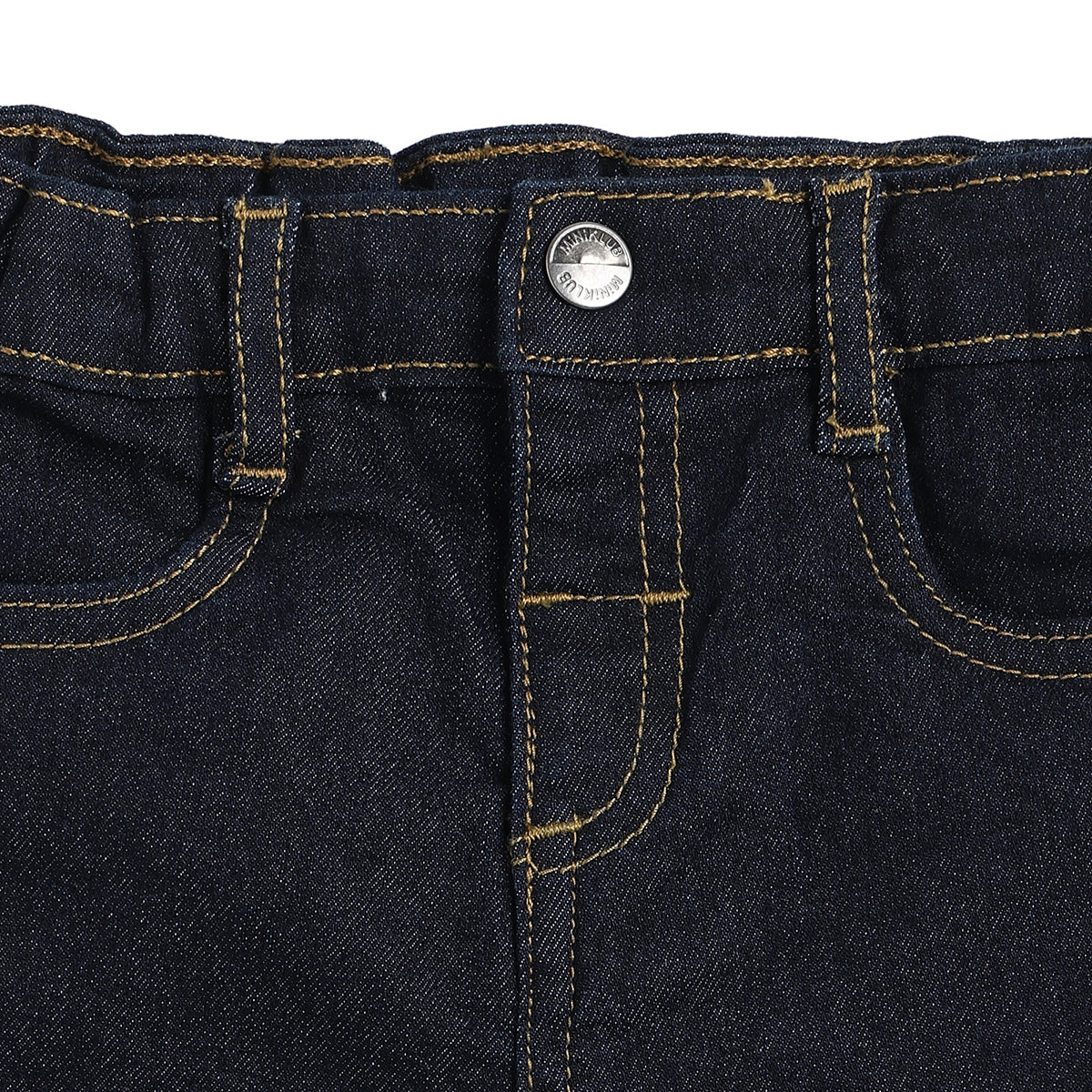 Baby Boys Dark Blue Denim Jeans Regular Fit Casual Kids Bottomwear