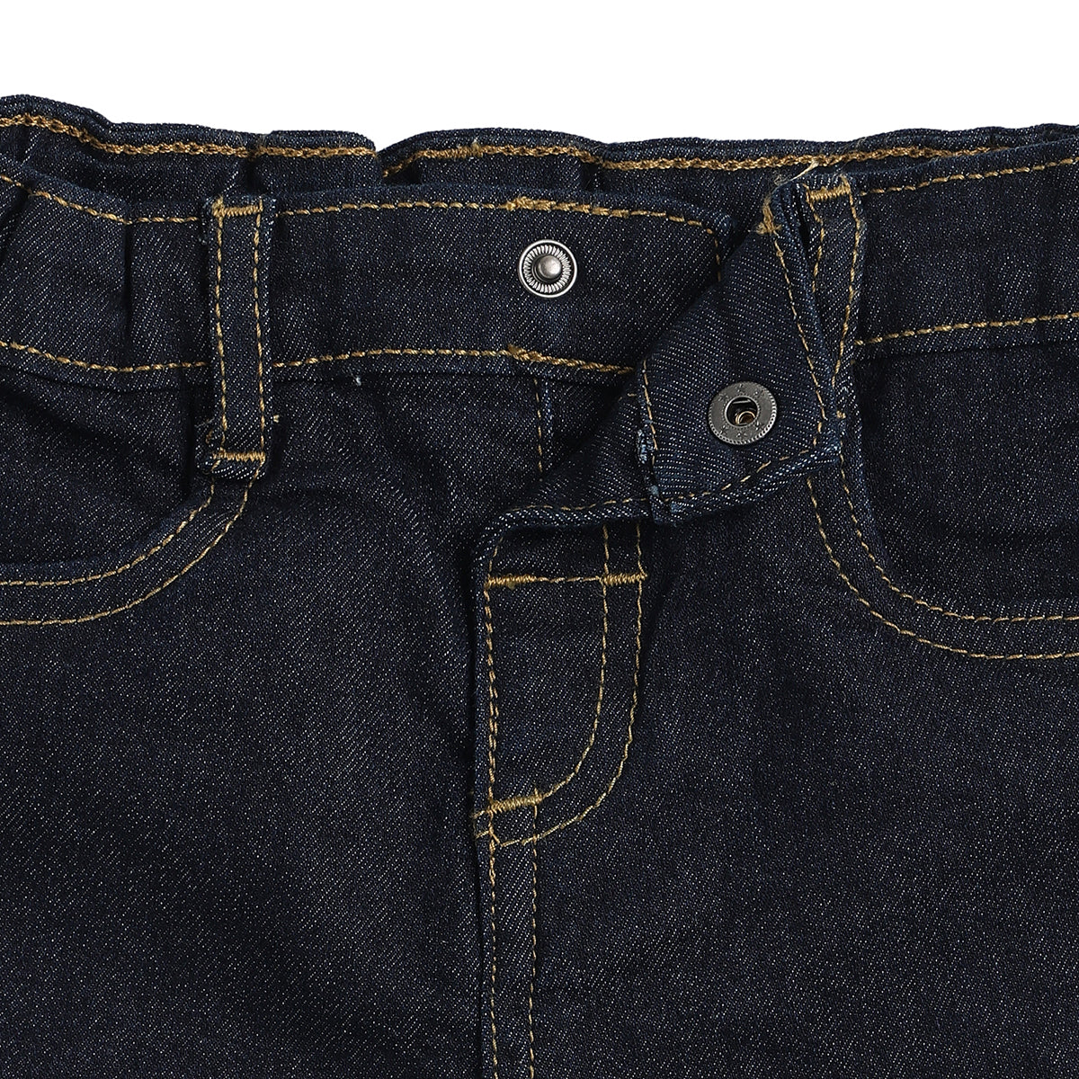 Baby Boys Dark Blue Denim Jeans Regular Fit Casual Kids Bottomwear