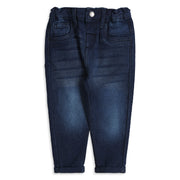 Baby Boys Blue Denim Jeans Regular Fit Casual Kids Jeans