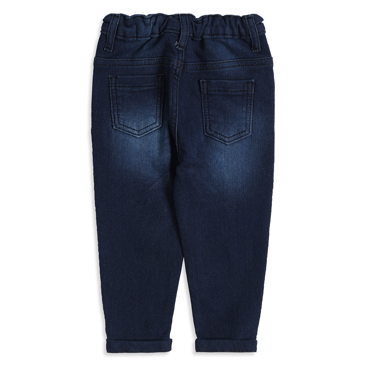 Baby Boys Blue Denim Jeans Regular Fit Casual Kids Jeans