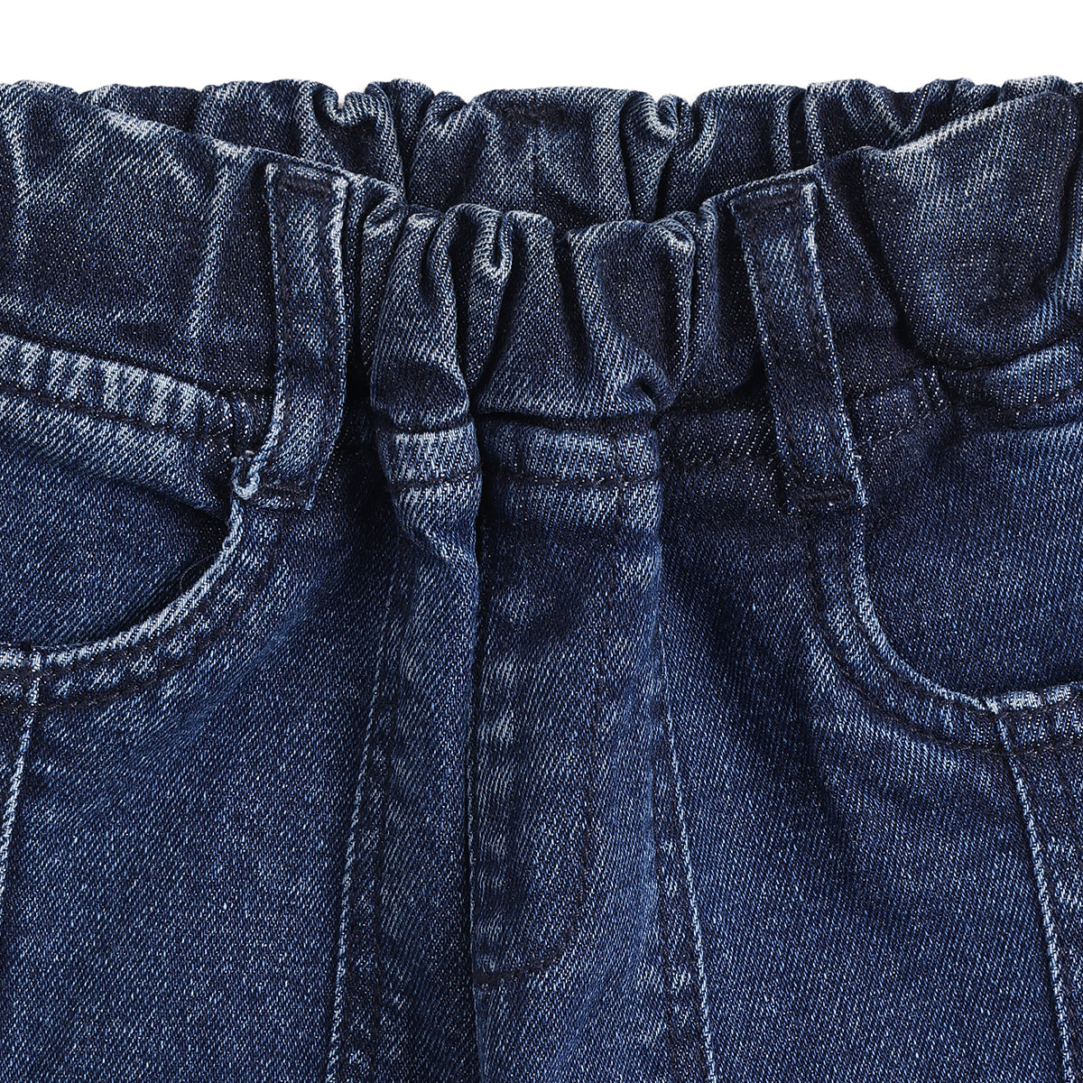 Baby Boys Blue Denim Jogger Fit Jeans