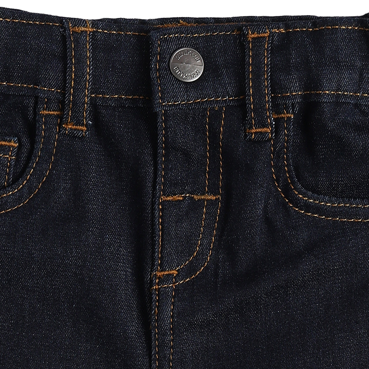 Baby Boys Dark Blue Denim Jeans Regular Fit Casual Denim Pants