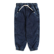 Baby Boys Blue Denim Pant Regular Fit Casual Kids Pant