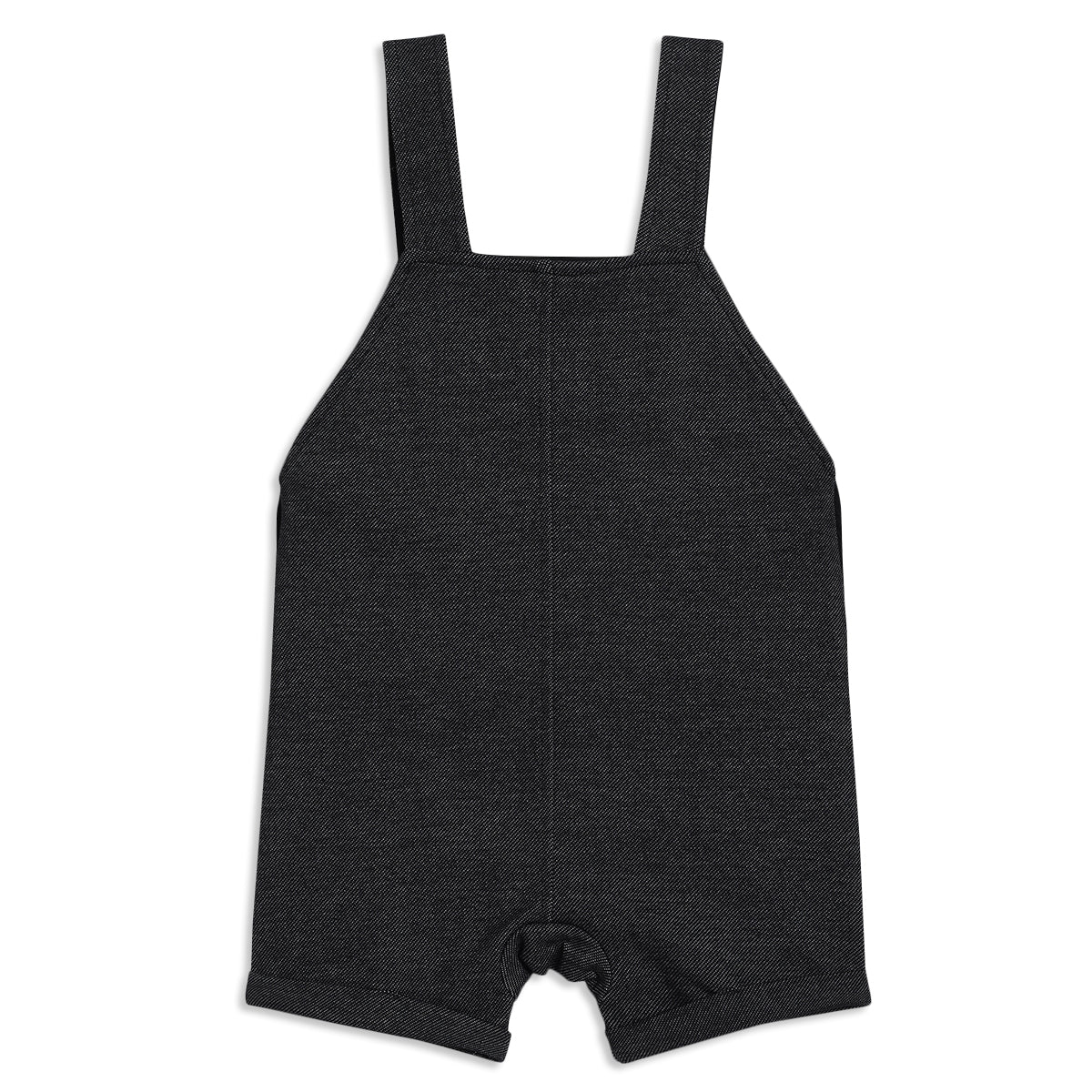 Baby Boys Striped T-Shirt with Embroidered Dungaree Set, Red and Black