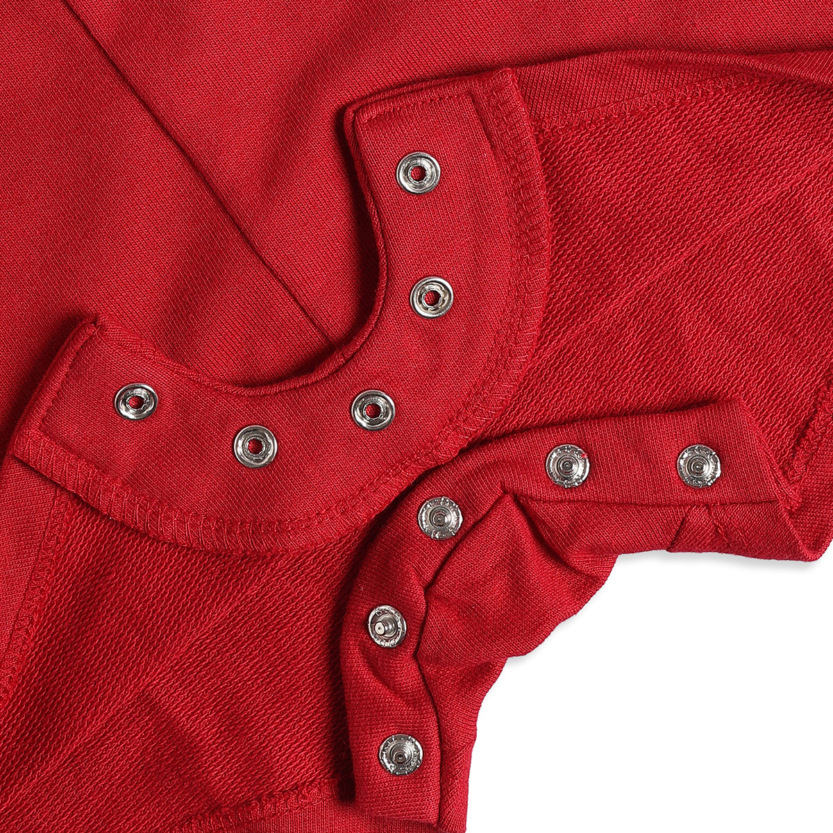 Baby Boys Red Dungaree Romper with White T-Shirt Casual Summer Outfit Set