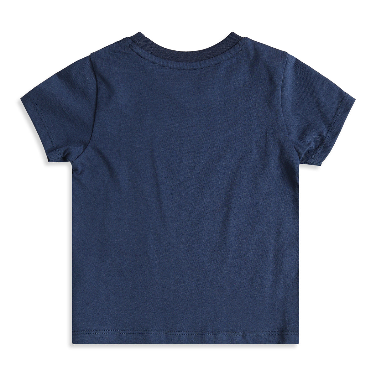Baby Boys Grey Football Print Dungaree Romper with Navy Blue T-Shirt Casual Outfit Set