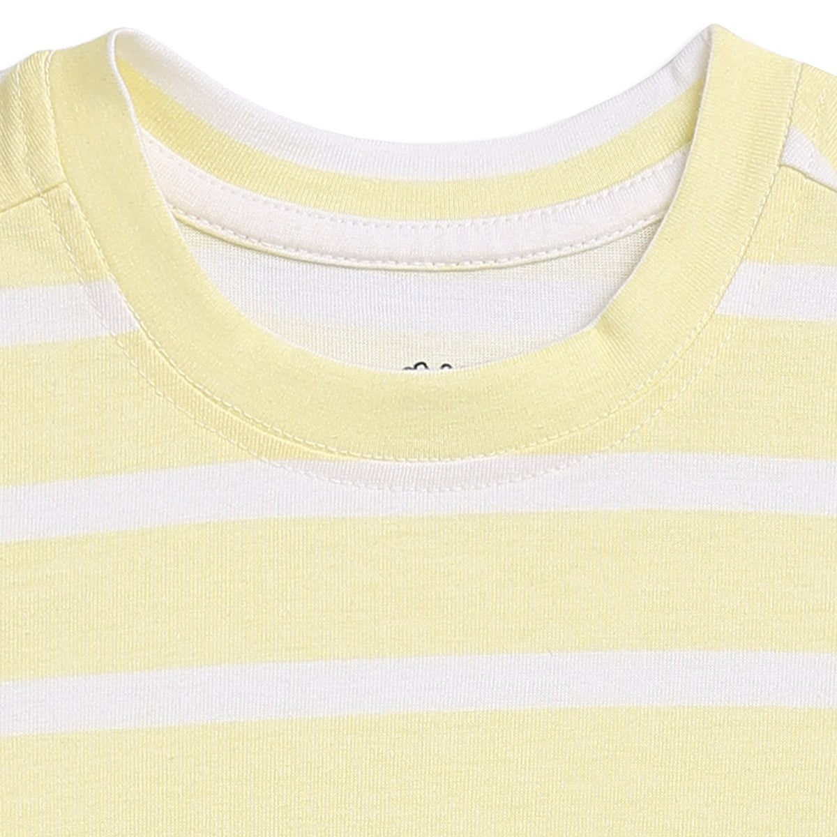 Baby Boys Yellow And Blue Cotton Dungaree Set Regular Fit Casual Wear