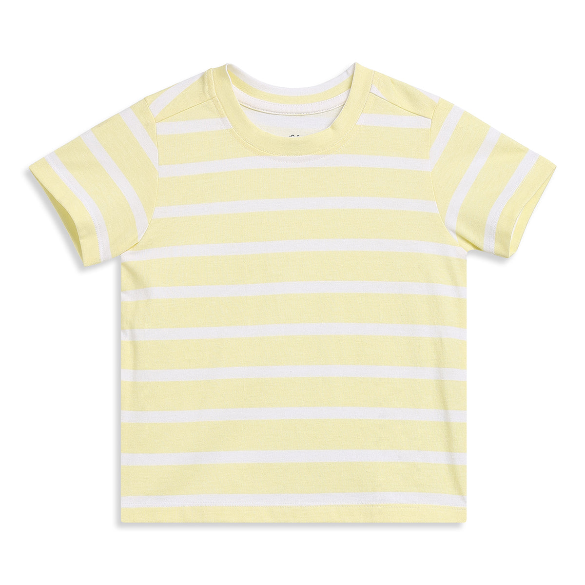 Baby Boys Yellow And Blue Cotton Dungaree Set Regular Fit Casual Wear