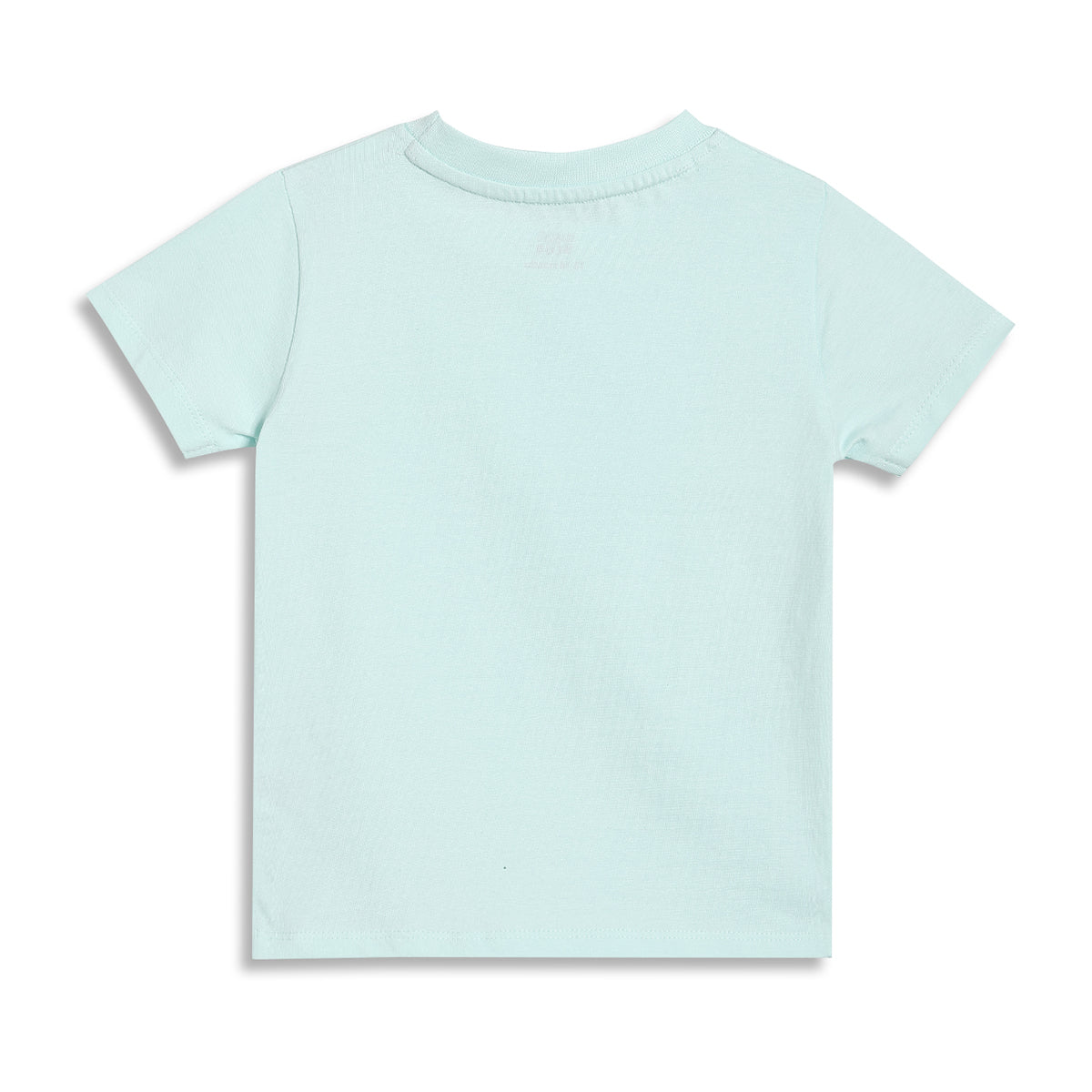 Baby Boys Striped Dungaree Set with Patch, Mint Green