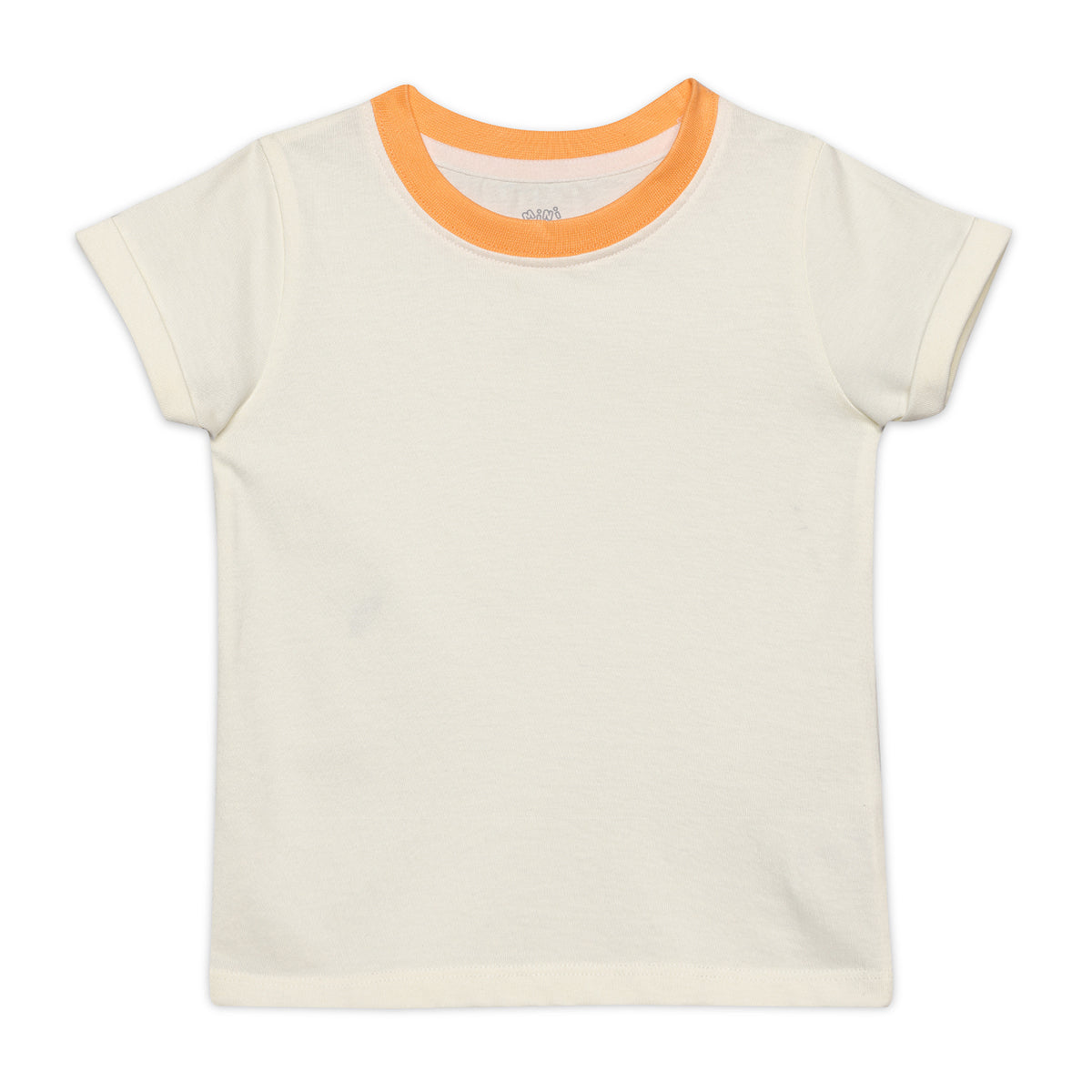 Baby Boys Aloha Dungaree Set, Orange and Cream