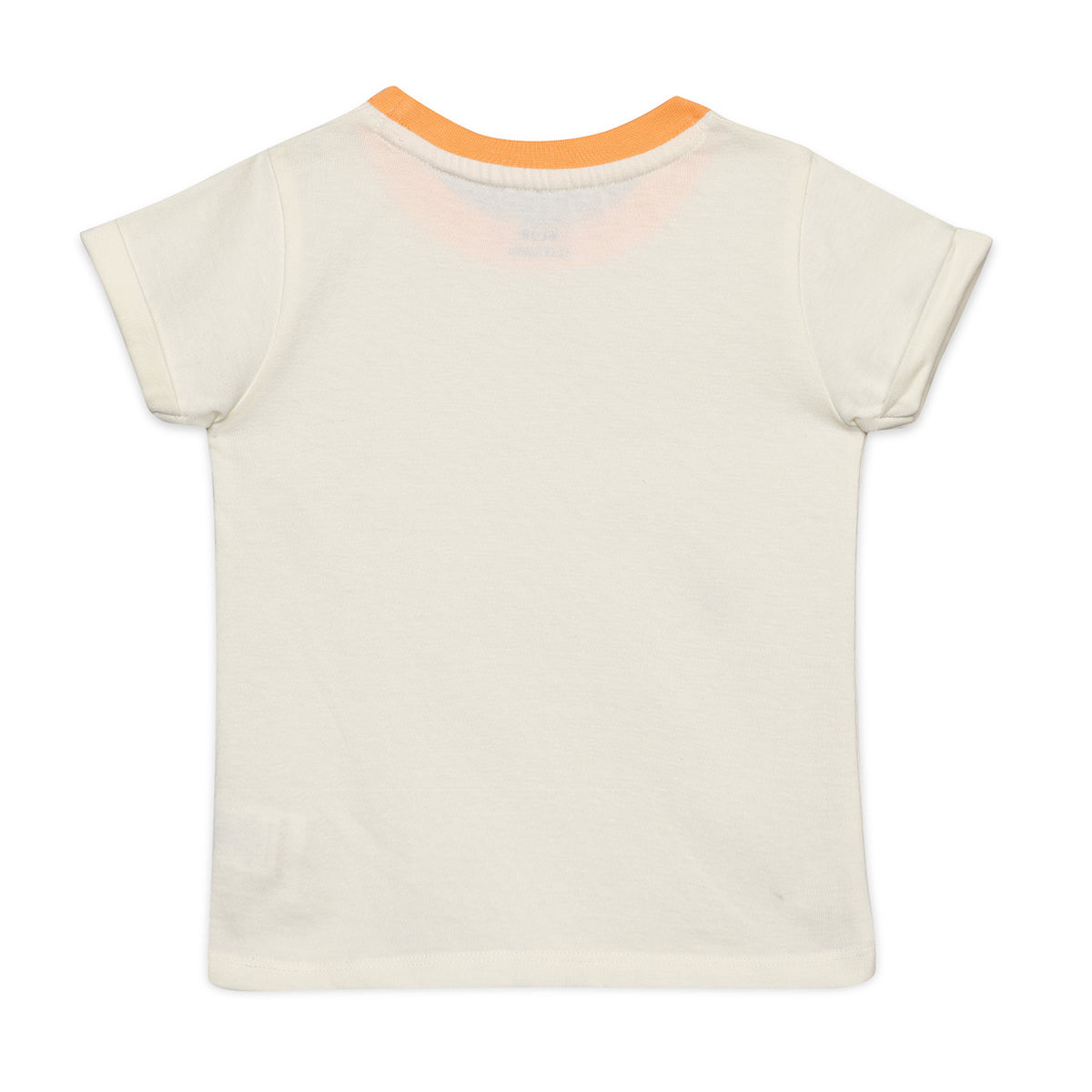 Baby Boys Aloha Dungaree Set, Orange and Cream