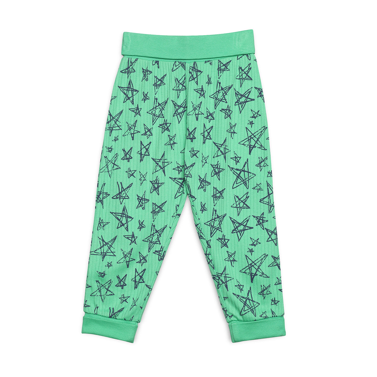 Baby Boys Printed & Solid Knit Bottoms Pack of 3, Multicolor