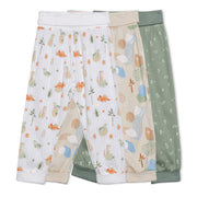 Baby Boys Printed Bottom Set Pack of 3, Multicolor