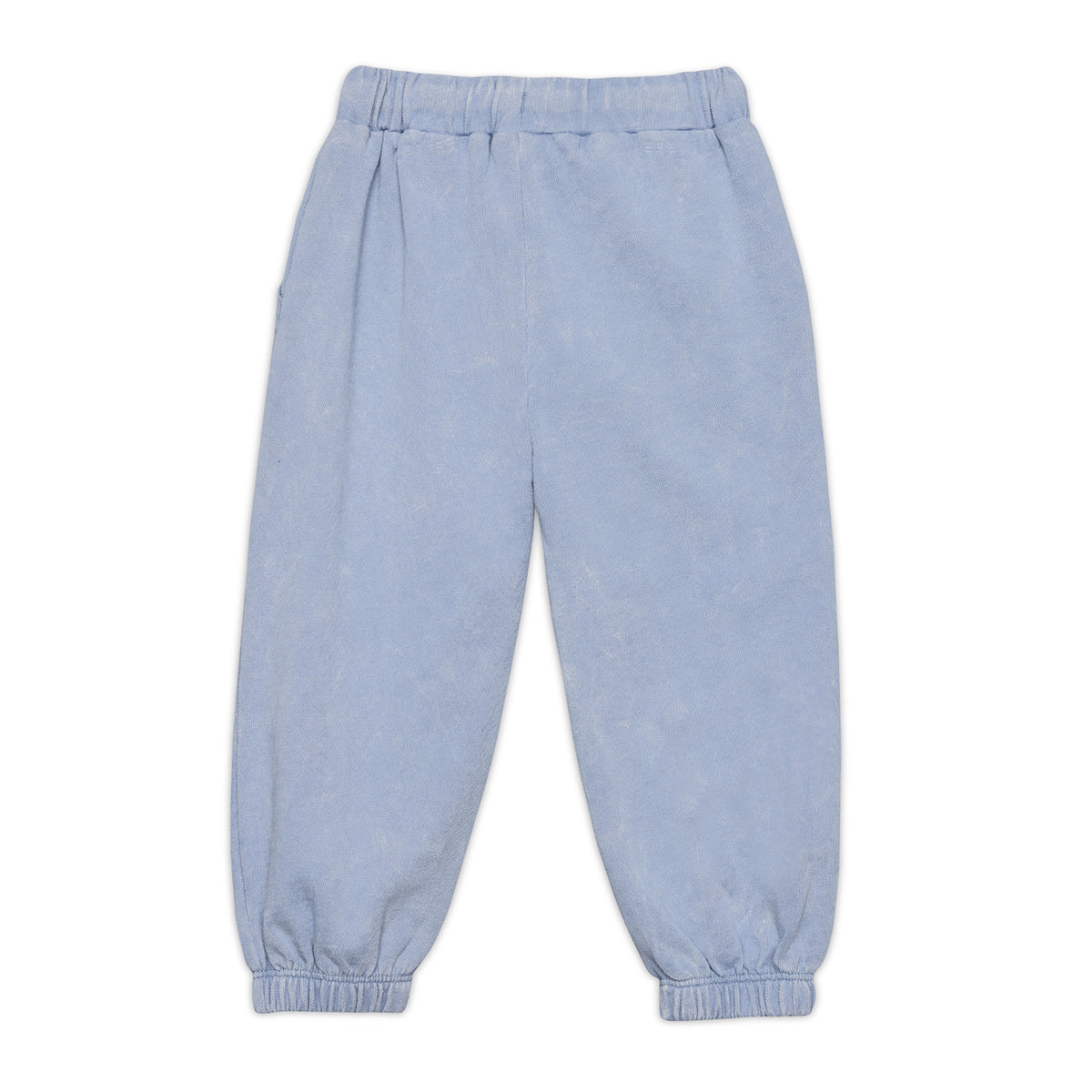 Baby Boys Solid Knit Jogger Pants, Light Blue