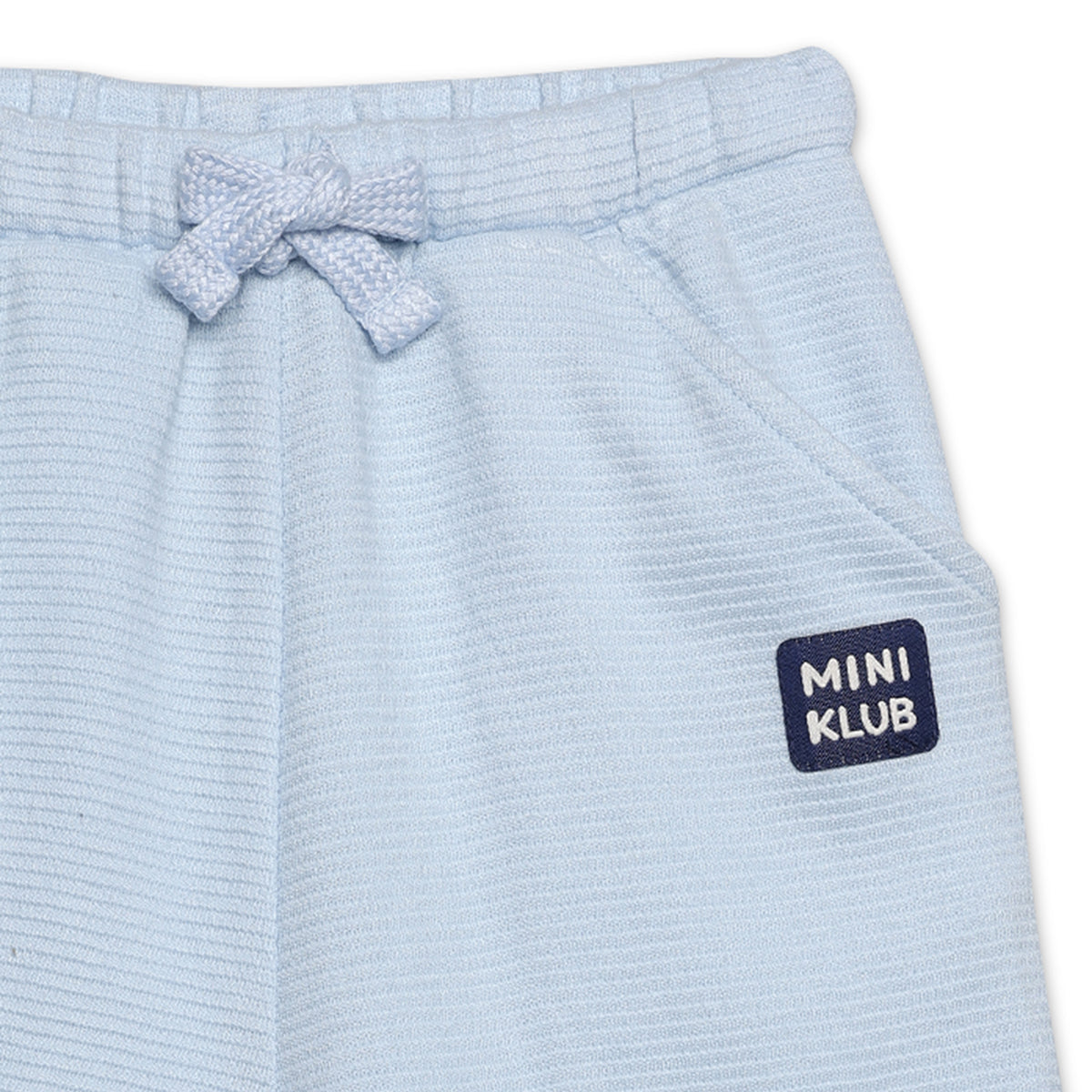 Baby Boys Solid Jogger Pants, Light Blue