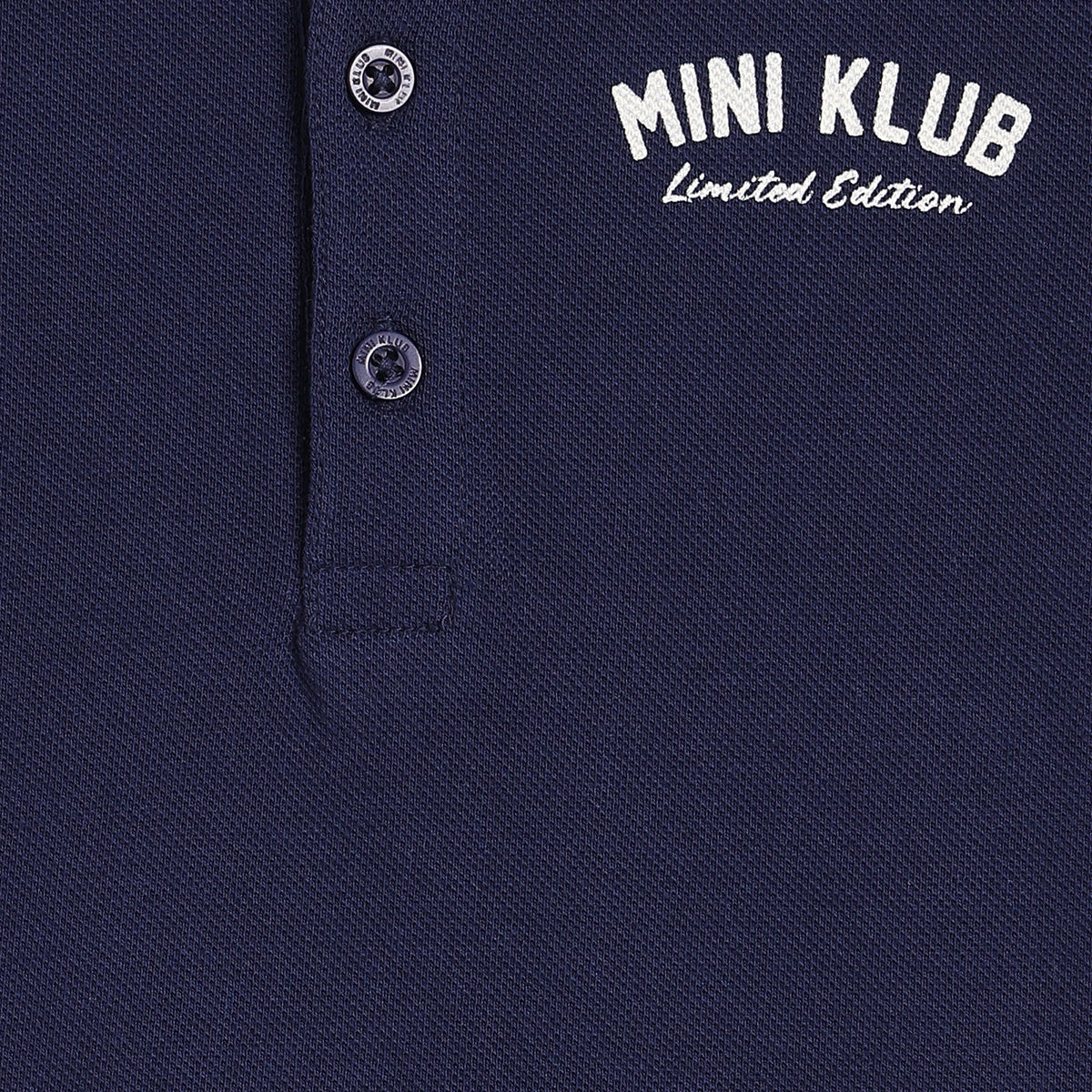 Baby Boys Navy Blue Cotton Polo T-Shirt Regular Fit Casual Wear