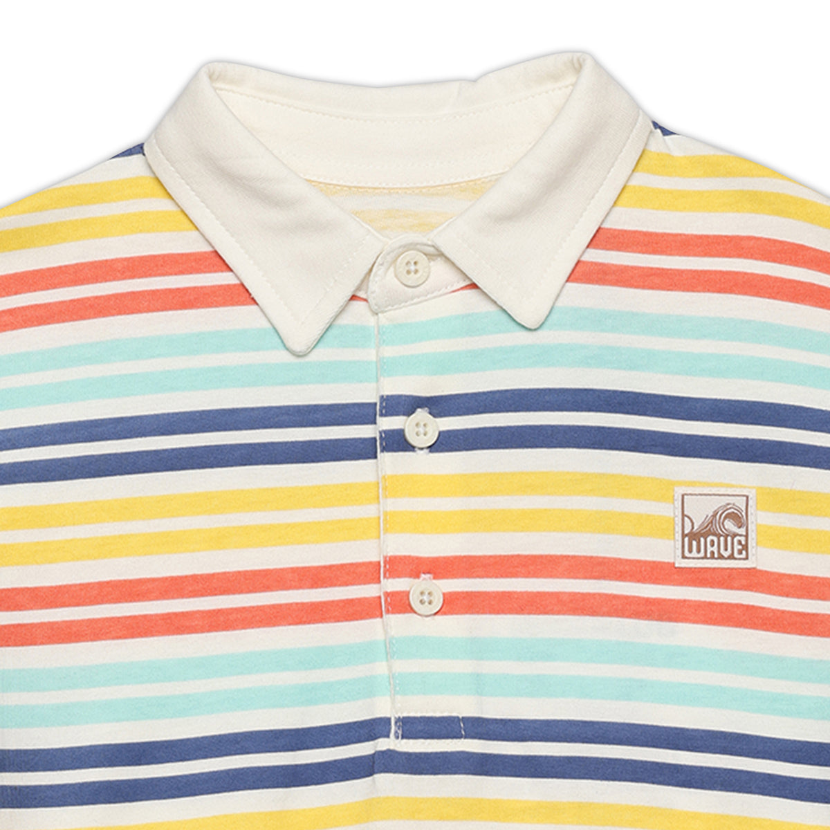 Baby Boys Striped Polo T-Shirt, Multi Colour