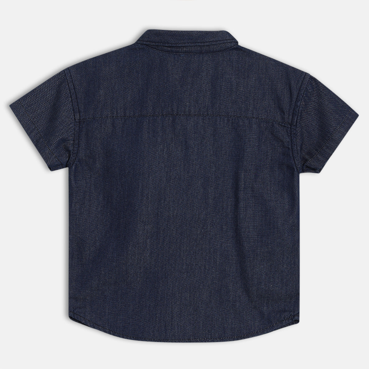 Baby Boys Solid Shirt, Navy Blue