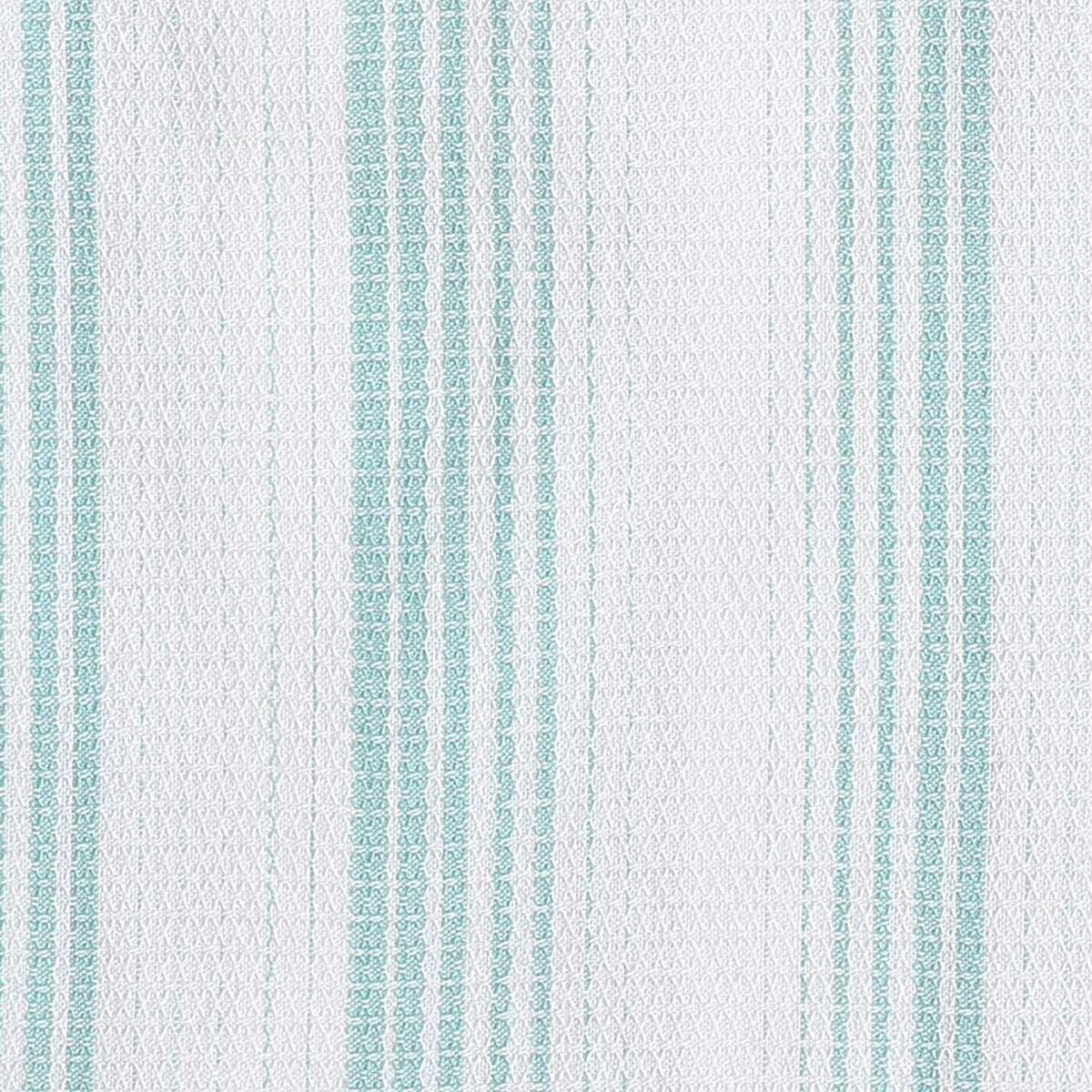 Boys Striped Cotton Shirt, Mint Green and White